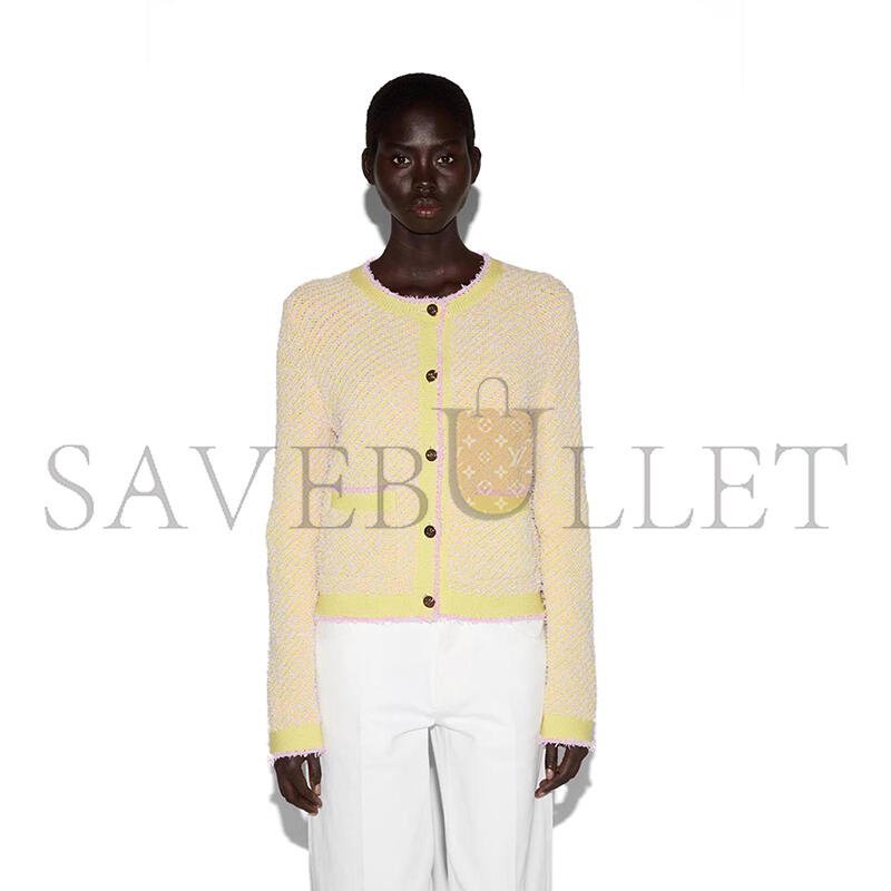 GUCCI YELLOW COTTON CARDIGAN 4662121